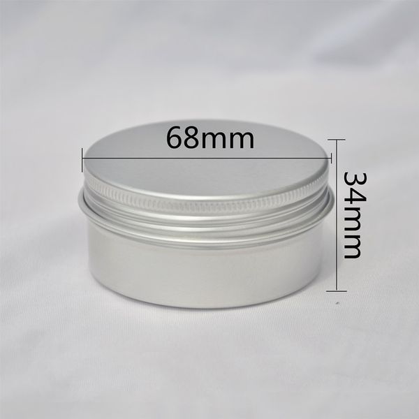 

factory cream 50pcs 80g aluminium empty nail art lip balm cosmetic gloss containers bottles