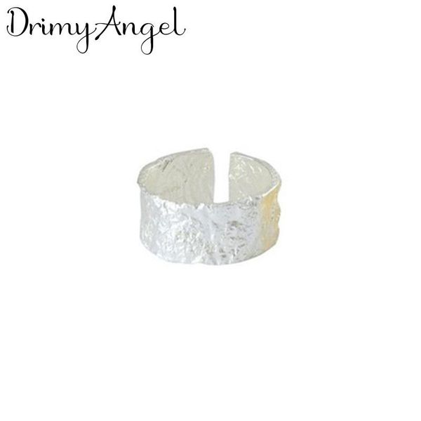 

wedding rings korean silver color irregular for women open antique jewelry valentines gifts aneis, Slivery;golden