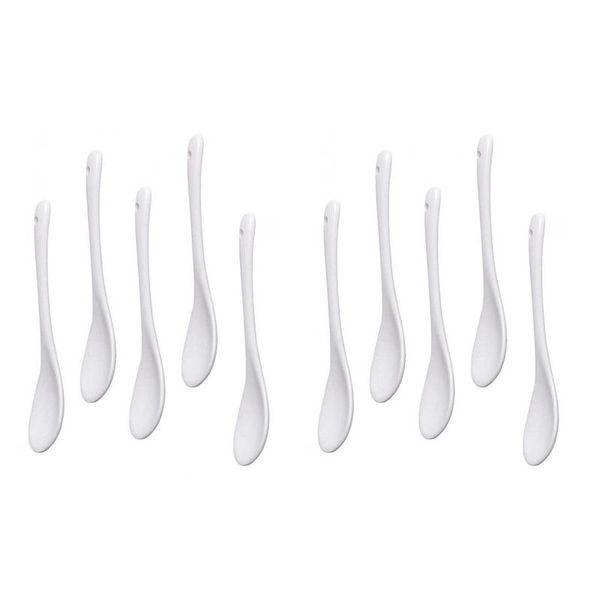 

spoons 10x ceramic spoon teaspoon jam honey