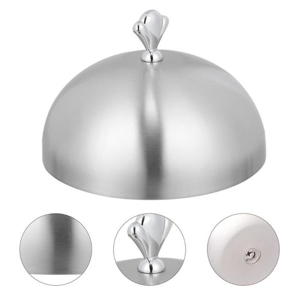 

pans 1pc practical food cover oil prevent steak dome lid