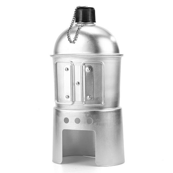 

water bottle outdoor mountain american kettle army fan single-soldier field survival equipment tactical portable lunch box sports bottles