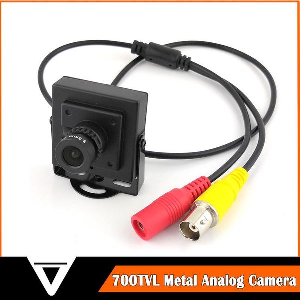 

neocoolcam cctv mini analog security camera metal body cvbs front view 700tvl ip cameras