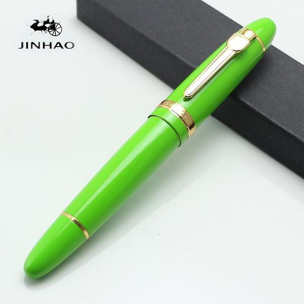

green 19 colours superior business fountain pen thick for gifts decorations office study student teachers using pens