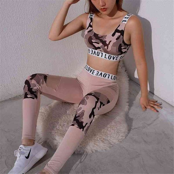 

2 peice yoga set women fitness sportwear suit sport female gym wear running leggings pants sets for womens workout,zf218, Black;white