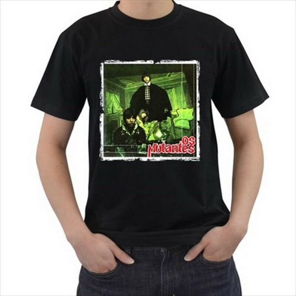 

men's t-shirts t-shirt os mutantes 1960s, White;black