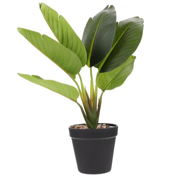 

decorative flowers & wreaths 1pc small simulated false green plant deskornament plastic pot decor