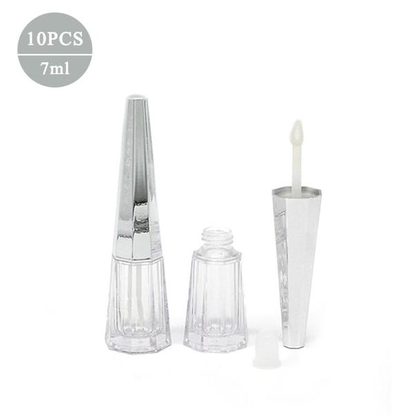 

storage bottles & jars 10pcs 7ml homemade empty lip gloss cosmetic tube tools containers glaze diy makeup