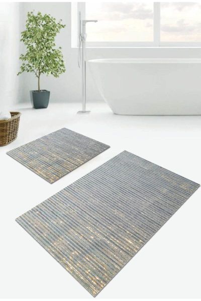 

bath mats digital mat set for closet 2 50x80 - 50x50 cm. bs021