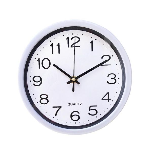 

wall clocks nordic style 8 inch quartz silent clock compas movement bedroom simple fashion round square room dec