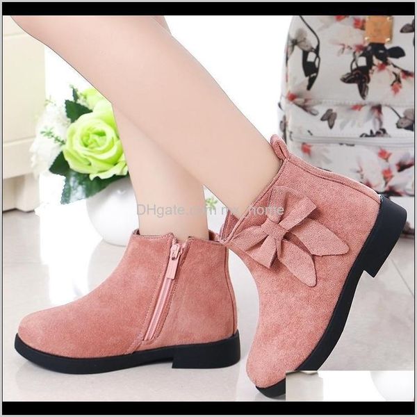 

baby, & maternity drop delivery 2021 fashion winter thick warm boys snow boots girls ankle booties kids shoes 201130 mjmur, Black;grey