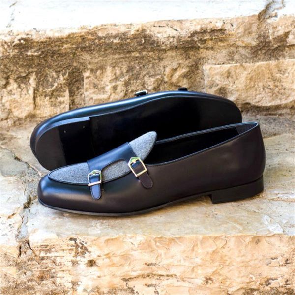 

dress shoes sapatos masculinos de couro pu hc401, sapatos casuais salto baixo para homens casuais, quadrados, primavera, retrÃ´, clÃ¡ssico p23, Black