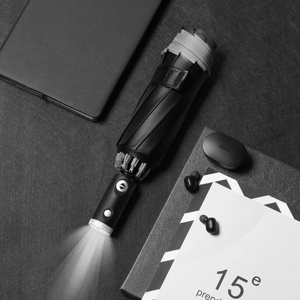 

smart home control automatic reverse umbrella led reflective business not wet car