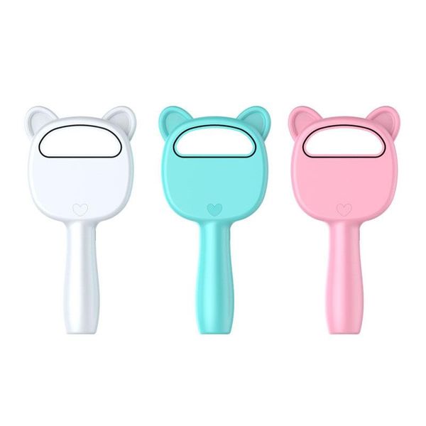 

electric fans portable safety bladeless fan handheld mini air cooler no leaf handy with 3 speed usb rechargeable