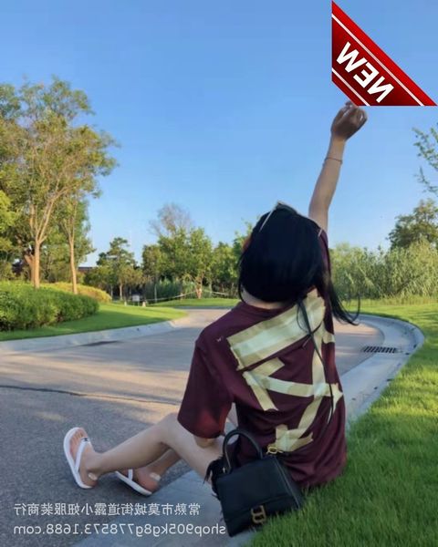 

back off bronzing arrstyle tape short sleeve t-shirt for men and women, White;black