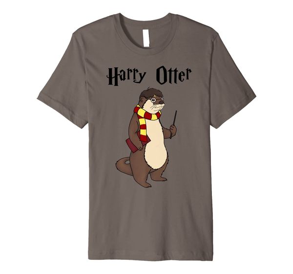 

Harry Otter T-shirt. Funny/cute wizard gear for bookworms., Mainly pictures