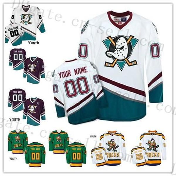 

ccm mighty ducks custom stitched jersey mens youth womens movie jersey #99 adam banks any name any number personalized hockey jerseys, Black;red