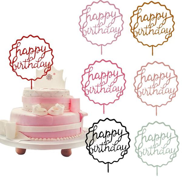 

other event & party supplies happy birthday cake er acrylic letter ers black decorations wedding decors