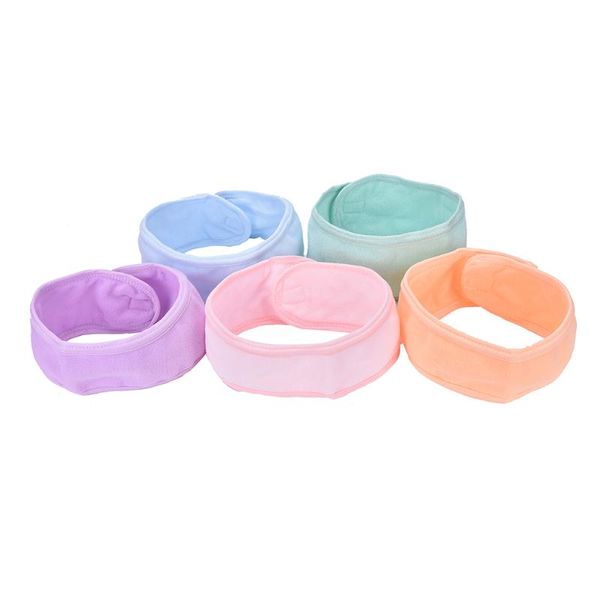 

hair accessories make up wash face cosmetic headband pink spa bath shower band