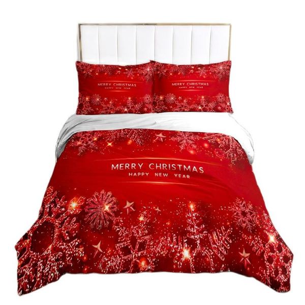 

bedding sets dream ns red snowflake christmas tree set happy year home textiles bedlothes santa duvet cover