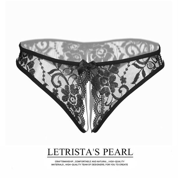 

underwear women's without taking off large t-shaped lace, Black;white