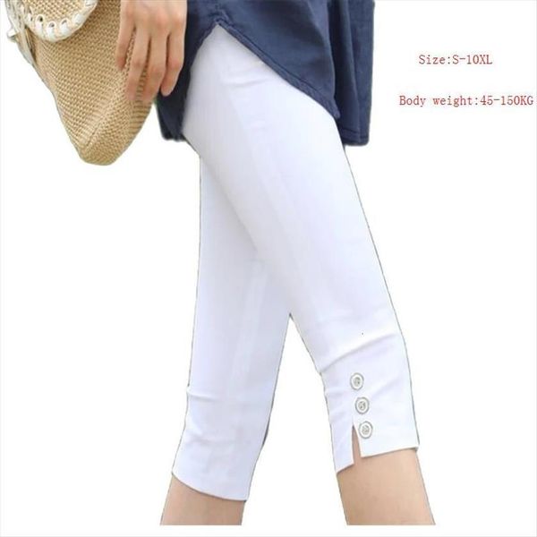 

breeches plus size s women jean 10xl summer slim waist candy color stretch leggings capris fashion pencil pants crops for, Blue