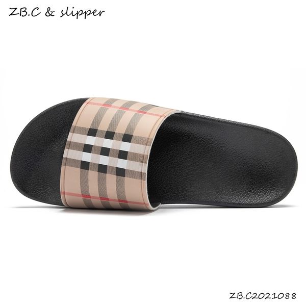

fashion brand women shoes 2021 new slippers for summer wear, Black