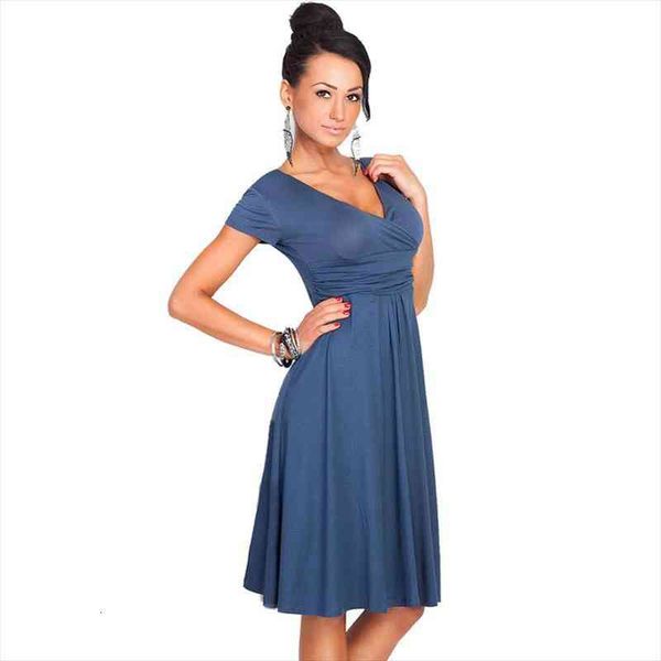 

women dresses casual summer dresses a-line v-neck short sleeve party cocktail, Black;gray