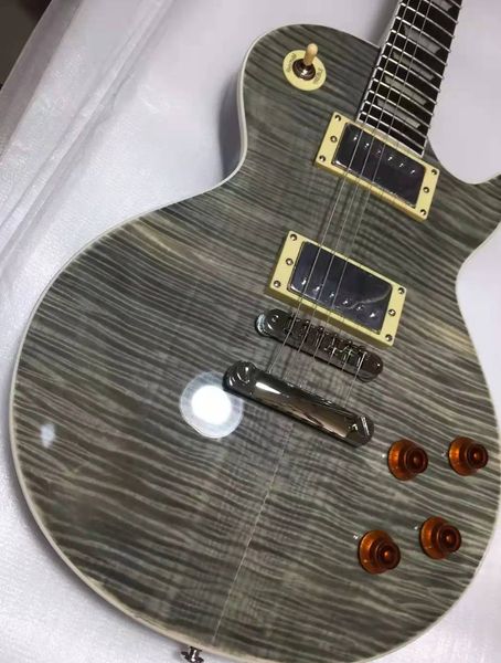 

lp electric guitar body mahogany flame maple as p