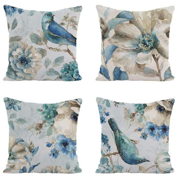 

cushion/decorative pillow decorative cushion covers soft linen throw cases square set of 4 for living room sofa car bedroom