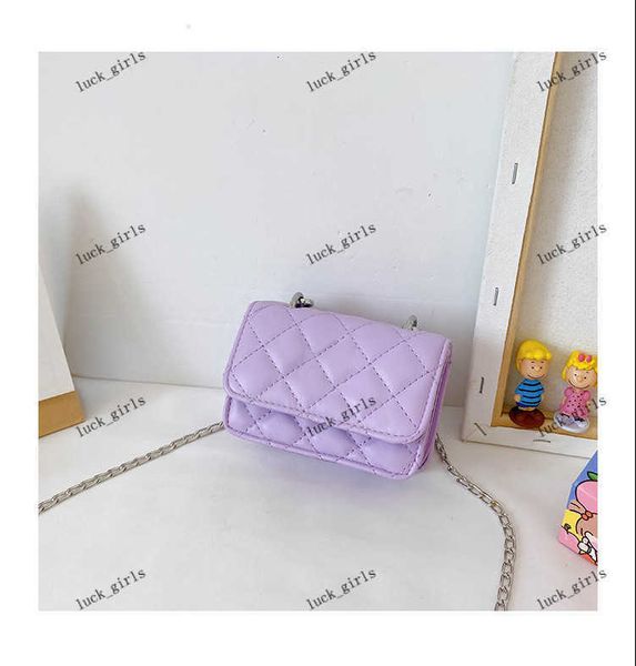 

designer luxury bag design children purse bag girl change fashion new messenger chain princess pu kids metal sho women's leather handba, Red;black