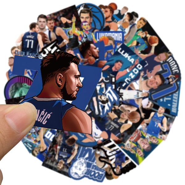 

50 pcs mixed graffiti skateboard stickers popular basketball stars sports for car lapfridge helmet pad bicycle bike motorcycle ps4 book guit