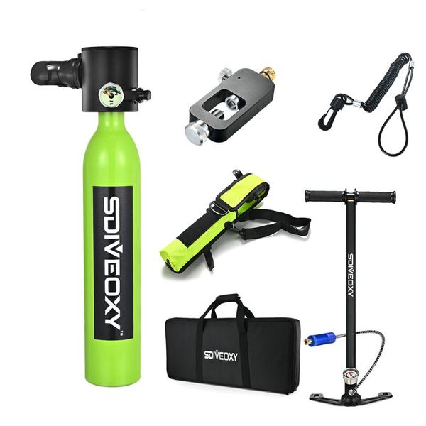 

diving accessories sdiveoxy mini scuba equipment oxygen tank underwater breathing apparatus snorkeling