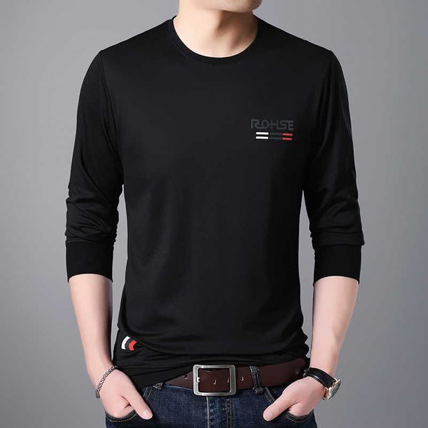 

spring 21 and autumn men's korean version of sweater, young long sleeve t-shirt, loose casual printing pullover, White;black