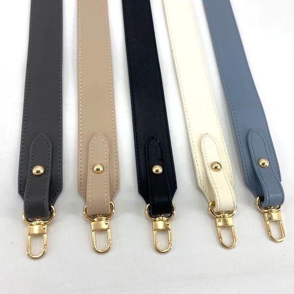 

bag parts & accessories 2pcs 92cm pu replacement handle for handbag diy, Black