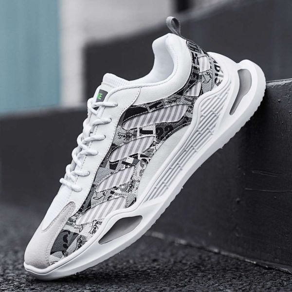 

coconut fashion personality casual summer new flying woven breathable men's sports shoes, Black