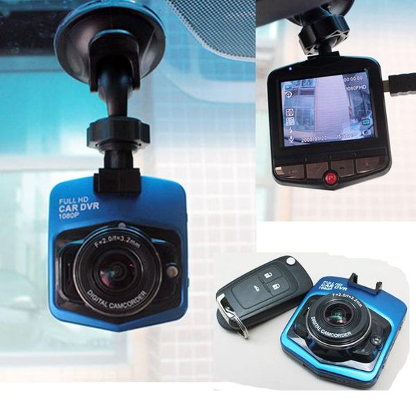

10pcs/lot gt300 mini car dvr camera full hd 1080p parking recorder video registrator night vision black box carcam dvrs