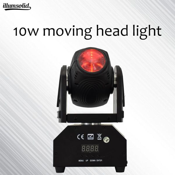 

effects 10w led moving head stage lights mini beam light for dj pub/ktv/night party