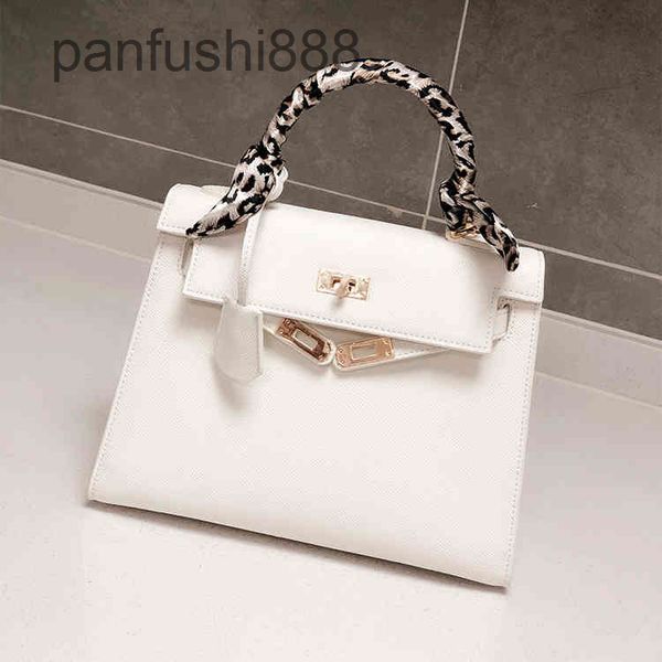 

brand h handbags designer luxury shoulder 2022 women's bag kelllys leather palm print cowhide single messenger hand bride's