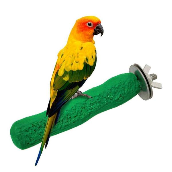 

other bird supplies random color hanging decor toys stone pet jumping rough surfaced funny standing grinding non toxic parrot perch