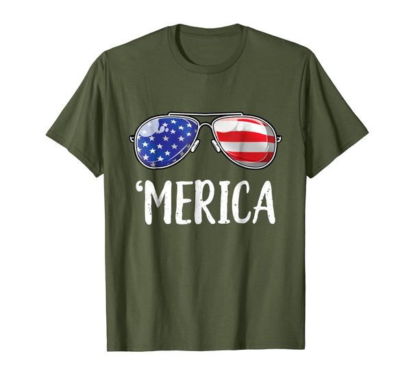 

'merica sunglasses 4th of july t shirt boys girls uncle sam, White;black