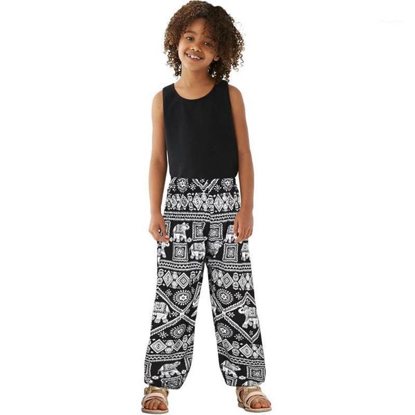 

yoga outfit 3d digital print harem pants kids toddler teen kid casual elastische clothes boys