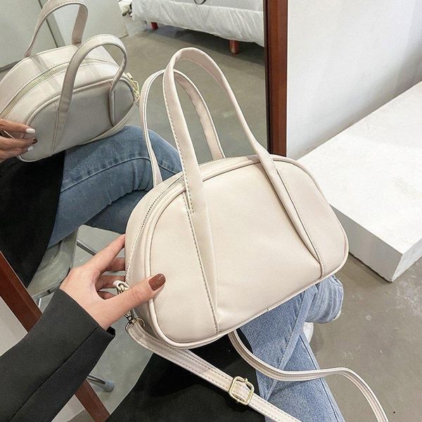 

evening bags simple handbags women designer tote bag for girl crossbody female messenger sac solid color leather shoulder bolsa1