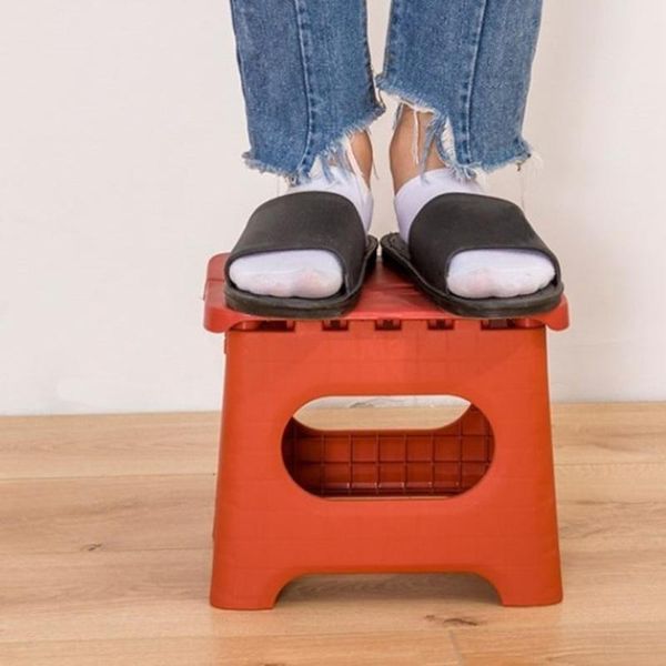 

folding step stool plastic multi-function home small bench portable outdoor fishing for kids adults bhd accessories