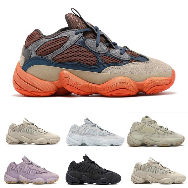 

enflame soft vision kanyes 500s running shoes stone desert rat blush salt super moon yellow 3m utility black mens womens west sports sneaker