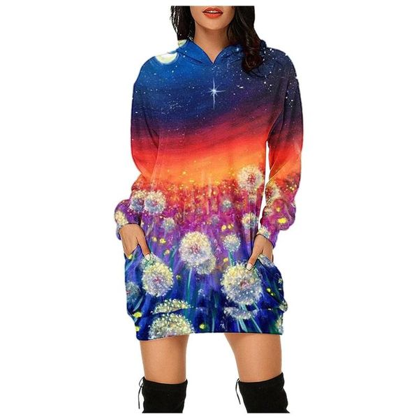 

women's hoodies & sweatshirts woman hoodie women printing long sleeve blouse hooded pocket pullover shirt fashion sports, Black