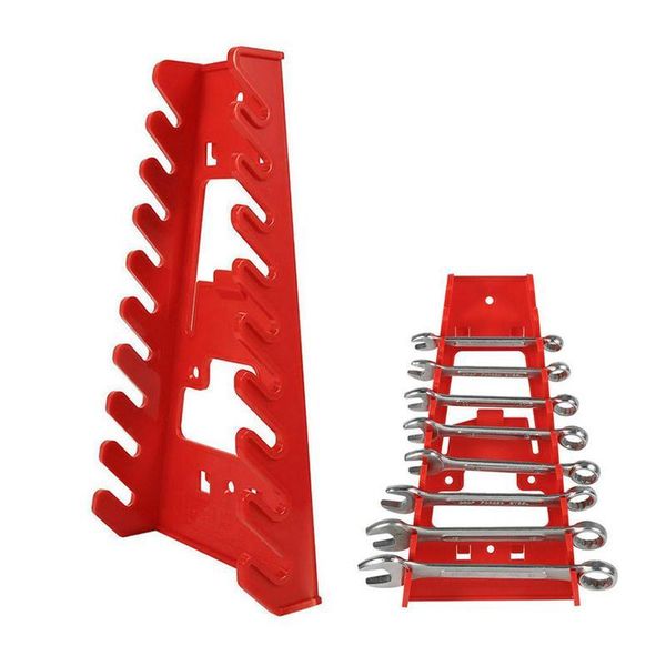 

car organizer 9 slots wrench holder rack storage tool wrenches keeper