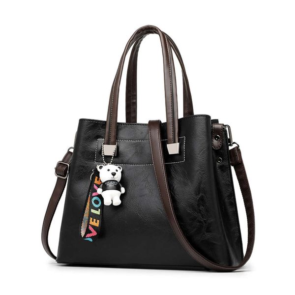 

women's bag 2021 bear women's bag fashion shoulder korean casual portable messenger