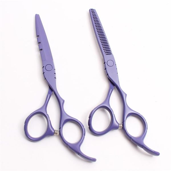 

hair scissors 6" 17.5cm customized logo jp stainless violet barber cutting shears thinning professional c1010