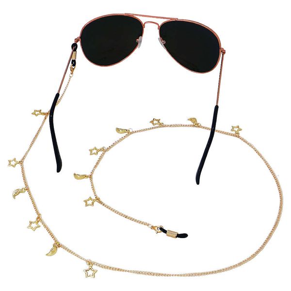 

star jewelry moon lady glasses chain sun non slip hanging rope