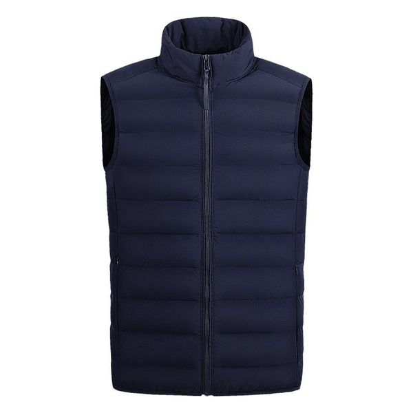 

men's vests men vest jacket outdoor waterproof windproof stand collar women winter thermal clothing waistcoat uniex, Black;white
